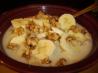 Banana Nut Oatmeal. Recipe by Seasoned Cook