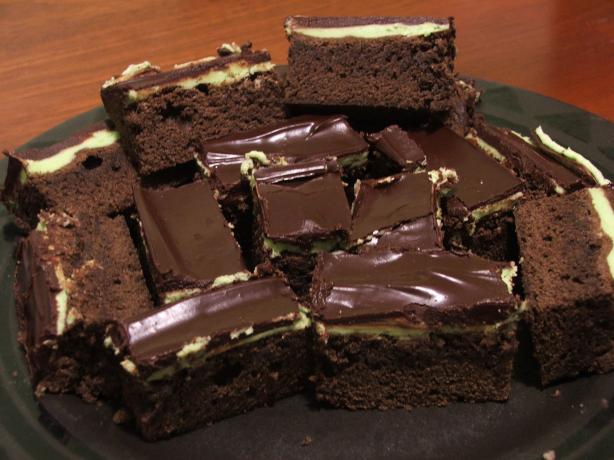 Unleavened Chocolate Mint Cake Brownies. Photo by Banriona