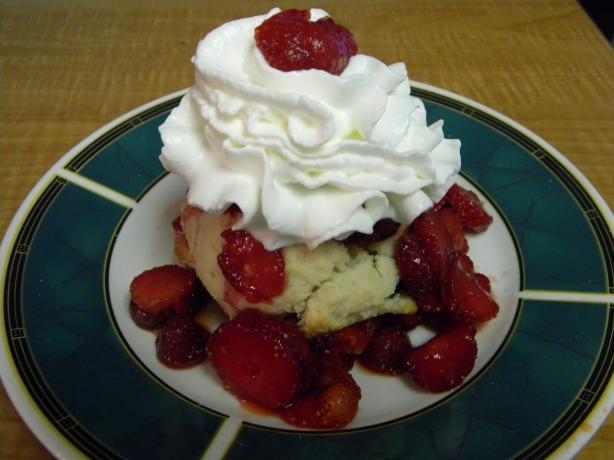 Strawberry Shortcake a la Treebeard's. Photo by HisPixie
