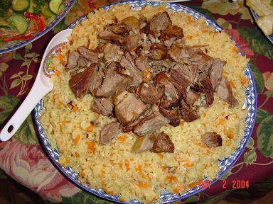 Uyghur Polo (Pilaf). Photo by abdulhafiz11