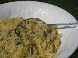 Parmesan and Basil Orzo. Photo by Charmie777