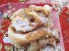 Chris' Quick Cinnamon Rolls. Recipe by Katzen