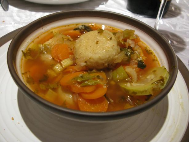 Red Kubbeh Soup. Photo by Abba Gimel