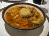 Red Kubbeh Soup. Photo by Abba Gimel