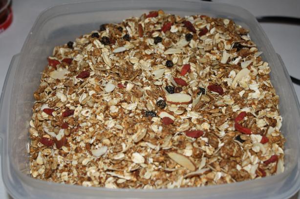 Peanut Butter Granola. Photo by wife2abadge