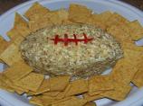 Superbowl Cheese Football. Photo by Mimi in Maine