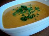 Silky Spicy Carrot Soup