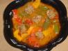 Tri-Colour Stuffed Pepper Soup