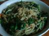 Linguine With Spinach, Almonds, and Bread Crumbs. Recipe by Cooputo