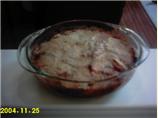 Apple Cranberry Pudding