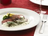 Beef Tenderloin With Creamy Alouette&reg; Mushroom Sauce