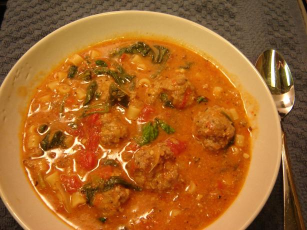 Fluffster's Very Best Meatball Soup. Photo by FLUFFSTER