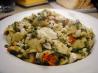 Orecchiette With Spinach, Roasted Red Pepper and Feta. Recipe by KissKiss