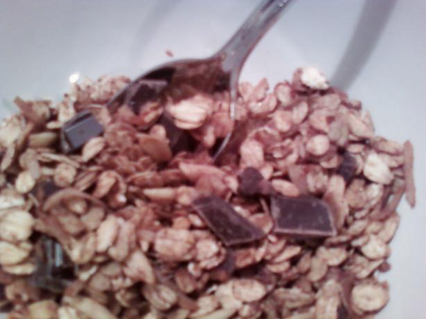 French Chocolate Granola. Photo by Chad & Kim Cooking