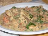 Fricassee of Chicken a La Berrichonne