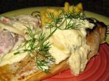 Roast Salmon Gravlax-Style