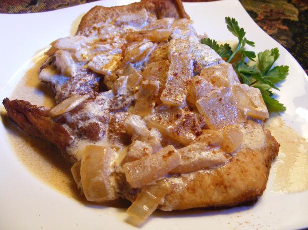 Pork Chops Hongroise. Photo by Seasoned Cook