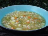 Warming Barley and Vegetable Soup