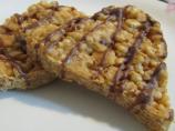 Peanut Butter and Honey Crisp Rice Squares