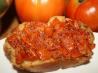 Simple Bruschetta. Recipe by Lori Mama