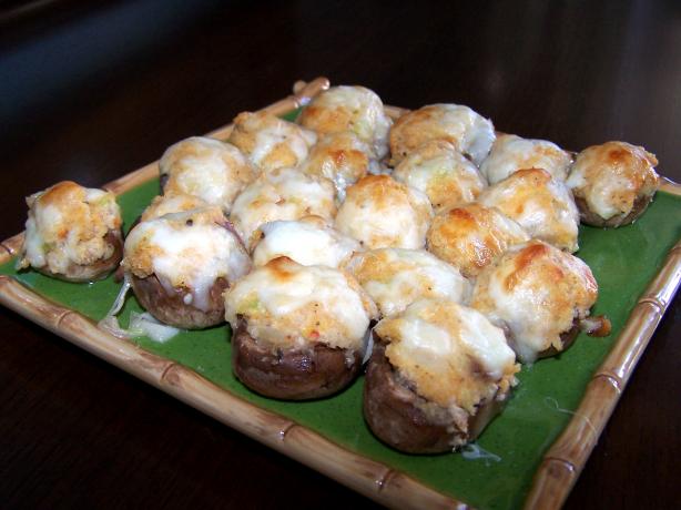 Crab or Shrimp Stuffed Mushrooms. Photo by Rita~