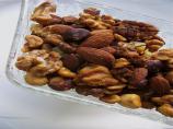 Simple Sweet and Savory Spiced Walnuts