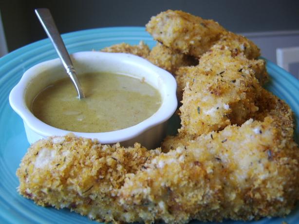 Panko Crusted Chicken With Honey Mustard Sauce. Photo by LifeIsGood