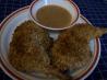 Panko Crusted Chicken With Honey Mustard Sauce