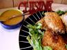 Panko Crusted Chicken With Honey Mustard Sauce