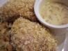 Panko Crusted Chicken With Honey Mustard Sauce