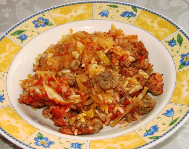 Cabbage Roll Casserole. Photo by Boomette