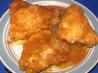 Honey-Mustard Chicken Thighs. Recipe by txjamjr