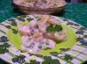 Scallops, Mushroom, Pea  Pie With Colcannon Topping