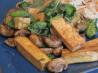 Stir-Fried Shitake Mushrooms With Tofu and Bok Choy