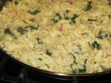 Spinach and Bacon Noodle Toss