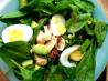 Hot Spinach Salad. Recipe by sweetcakes