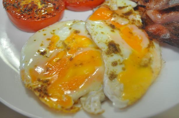 Moroccan Fried Eggs With Cumin and Salt. Photo by I'mPat