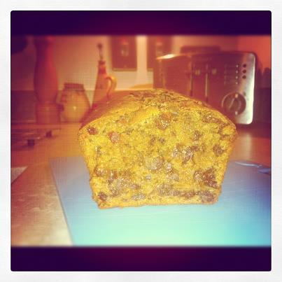 Yorkshire Tea Loaf With Mixed Spice, Cherries and Raisins. Photo by Jobojehster