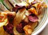 Beetroot, Carrot and Parsnip Chips With Fleur De Sel