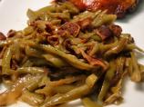 Green Beans With Bacon and Onion