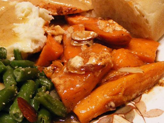 Really Really Good Candied Sweet Potatoes. Photo by Lavender Lynn