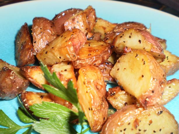 Roasted New Potatoes, Middle Eastern Style. Photo by breezermom