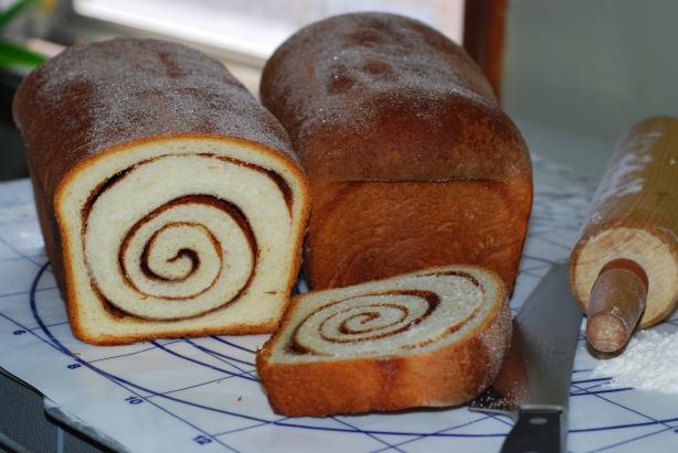Cinnamon Swirl Bread. Photo by Katzen