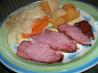 Sheila's Famous Mustard-Glazed Corned Beef and Cabbage. Recipe by JackieOhNo!