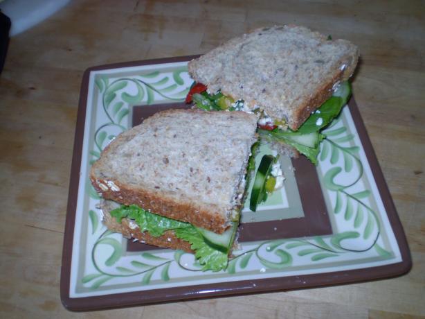 Mediterranean Veggie Sandwich. Photo by nanner18411