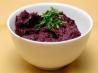 Beet Hummus. Recipe by Elana's Pantry