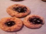 Jam and Oatmeal Thumbprint Cookies
