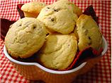 Mean Chef's Dried Cherry Corn Muffins