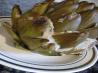 Stuffed Artichokes. Recipe by The Foodgitive