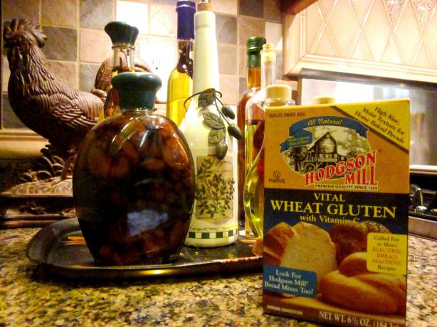 Homemade Bread Flour Substitute. Photo by gailanng